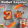 Pocket Morphers Tüm Seti - Roboto Dönüşen Sayılar - Robot Rakamlar - Transformers - Robot Sayılar - Dönüşen Rakamlar