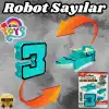 Pocket Morphers Tüm Seti - Roboto Dönüşen Sayılar - Robot Rakamlar - Transformers - Robot Sayılar - Dönüşen Rakamlar