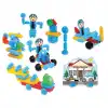 Polis Kaktüs Bloklar (55 Parça) - Kaktüs Oyuncak - Lego Seti - Kaktüs Lego - Taraklı Lego