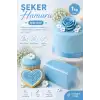 Premium Pasta Şeker Hamuru Bebek Mavisi Renk 1 Kg.