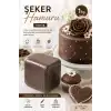 Premium Pasta Şeker Hamuru Kahverengi Renk 1 Kg.