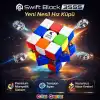 Profesyonel GAN Swift Block 355S Manyetik Küp - Swift Block 355S 3x3 Küp - Gan 3x3 Manyetik Küp