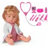 Senoş Doktor Bebek - Türkçe Konuşan Senoş Et Bebek - Konuşan Bebek - Senoş Bebek - Hemşire Et Bebek - Sarışın