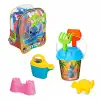 Stitch Resimli Sırt Çantalı Kova Kürek Seti 04063