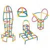 Süper Bambu Çubuklar (300 Parça) - Lego Setleri - Borular Lego - Plastik Çubuklar