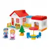 Tek Katlı Ev Bloklar - Lego Oyuncağı - Lego Setleri - Bloklar - Lego Seti - Ev Seti