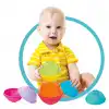 Toplu Mini Kule - Üst Üste Dizmece - Bebek Oyuncağı - Kule Oyunu
