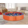 Yuvarlak Top Havuzu 165 cm. - Sünger Soft Play Top Havuzu Çocuk Oyun Alanı