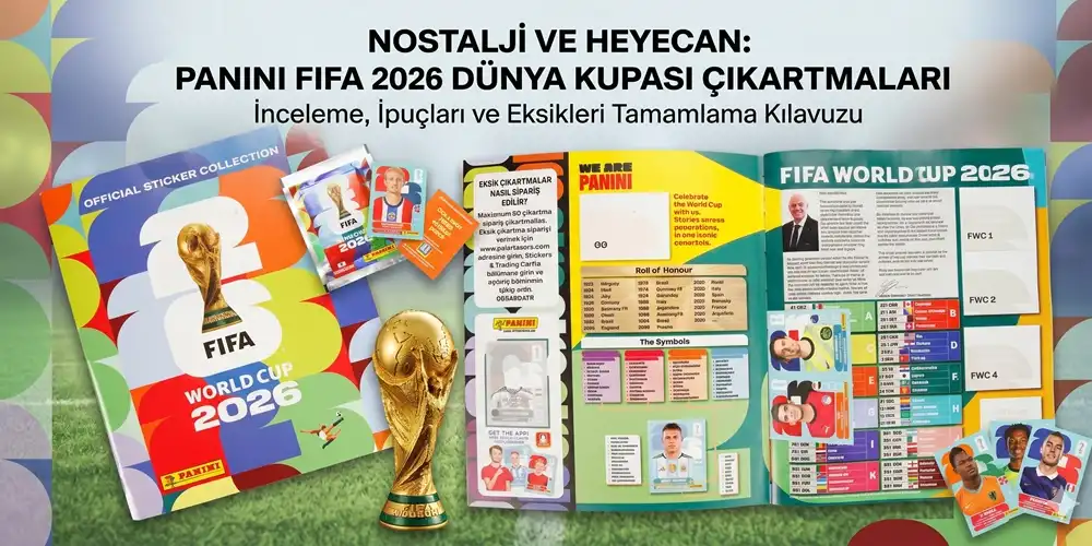 Panini Dünya Kupası Çıkartmaları Nedir?