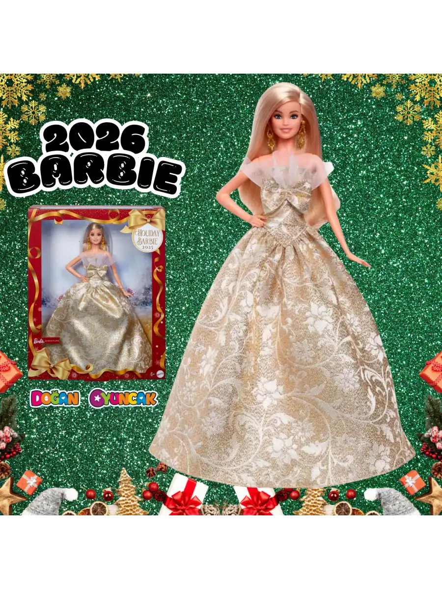 Barbie 2026 Yılbaşı Bebeği - Barbie Yılbaşı Bebek - Barbie Bebek Barbie 2025-2026 Bebeği - Holiday Barbie 2026