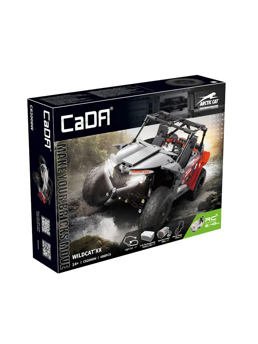 CADA Arctic Cat Wildcat XX Motorlu Araba Lego - Lego Setleri - CADA Mini Lego - Araba CADA Lego