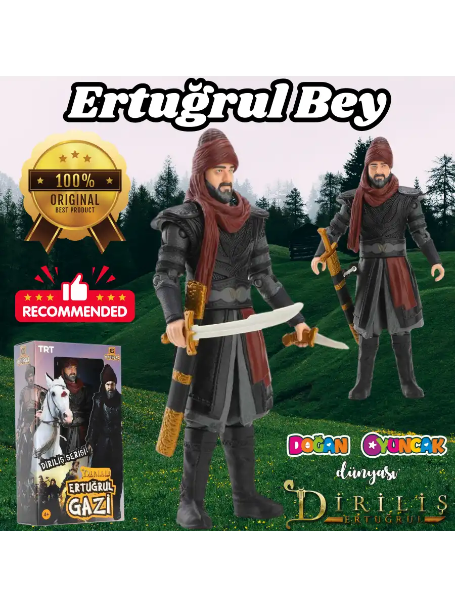 Diriliş Ertuğrul Bey Karakteri - Diriliş Ertuğrul Bey Figürü - Diriliş Ertuğrul Oyuncak - Diriliş Ertuğrul Karakteri