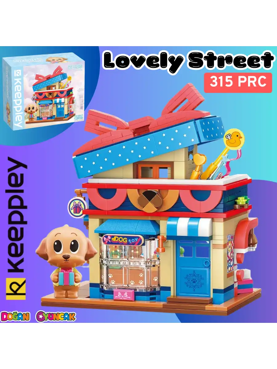 Mikro Blok Oyuncak Dükkanı 374 Parça - Lego Setleri - Keeppley Mini Lego - Keeppley Lego - Mikro Bloklar