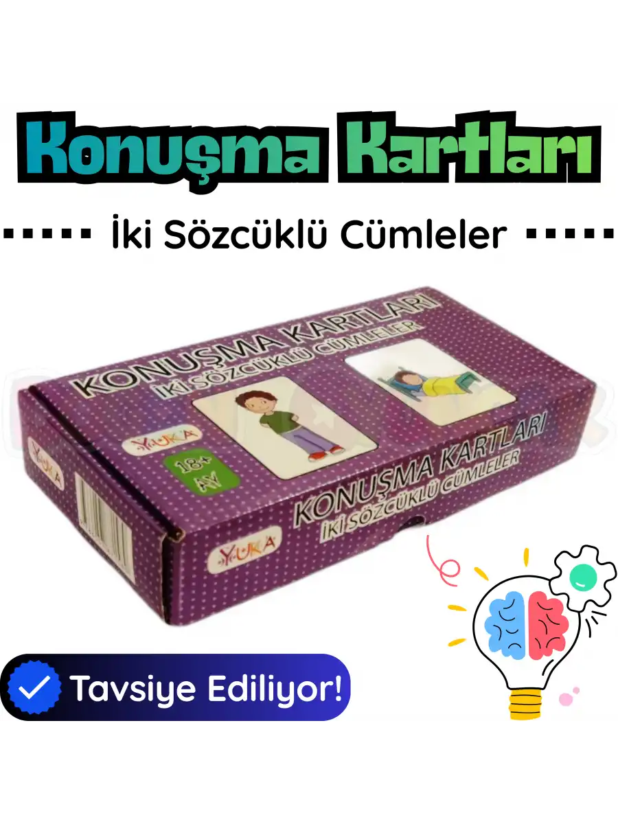 Orijinal Konuşma Kartları - Tüm Setler - Çocuklar için Konuşma Etkinliği Otizim Kartları