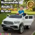 Admire GT Beyaz Uzaktan Kumandalı 4X2 12 Volt Akülü Araba - RC Audi Akülü Araba Audi Akülü Araç