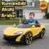 Quantum GT Sarı Uzaktan Kumandalı 4X2 12 Volt Akülü Araba - RC McLaren Akülü Araba