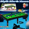 Büyük Bilardo Masası - Bilardo Maçı - Bilardo Oyuncak - 8 Ball Oyunu - Büyük Bilardo Seti - Bilardo Oyuncağı