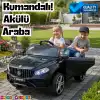 Maestro GT Siyah Uzaktan Kumandalı 4X2 12 Volt Akülü Araba - RC Mercedes Akülü Araba