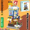 Mikro Blok Hediye Dükkanı 389 Parça - Lego Setleri - Keeppley Mini Lego - Dükkan Lego - KeeppleyLego - Mikro Bloklar