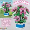 Mikro Blok Şakayık Çiçeği 1113 Parça - Lego Setleri - MEGA Lego - Çiçek Lego - MEGA Çiçek Lego - Mikro Bloklar