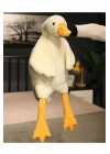 Sevimli Peluş Welsoft Çocuk Uyku Arkadaşım Uçan Kaz 75 Cm Bebek Uyku Yastığı Ördek Beyaz