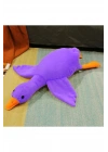Sevimli Peluş Welsoft Çocuk Uyku Arkadaşım Uçan Kaz 75 Cm Bebek Uyku Yastığı Ördek Lila