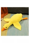 Sevimli Peluş Welsoft Çocuk Uyku Arkadaşım Uçan Kaz 75 Cm Bebek Uyku Yastığı Ördek Sarı