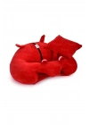 Yastık Hediyeli Bebek  Oturma Destek Minderi - Büyük Bebek Koltuğu  Kırmızı