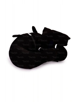 Yastık Hediyeli Bebek  Oturma Destek Minderi - Büyük Bebek Koltuğu  Siyah