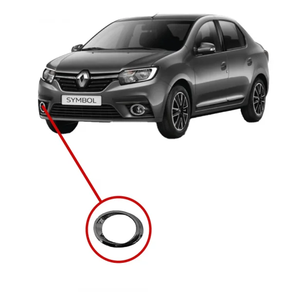 Clio 2-II Symbol Joy Sağ Sis Far Kapak Siyah - 261A26007R