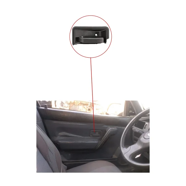 R19 Iç Kapı Açma Kolu Sol Siyah - 7700813585