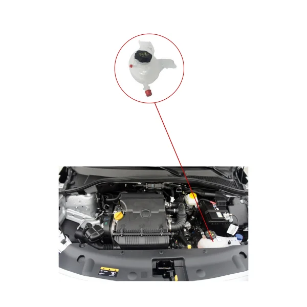 Fiat Egea Radyatör Ek Deposu (Kapaklı) - 52045650-52017097