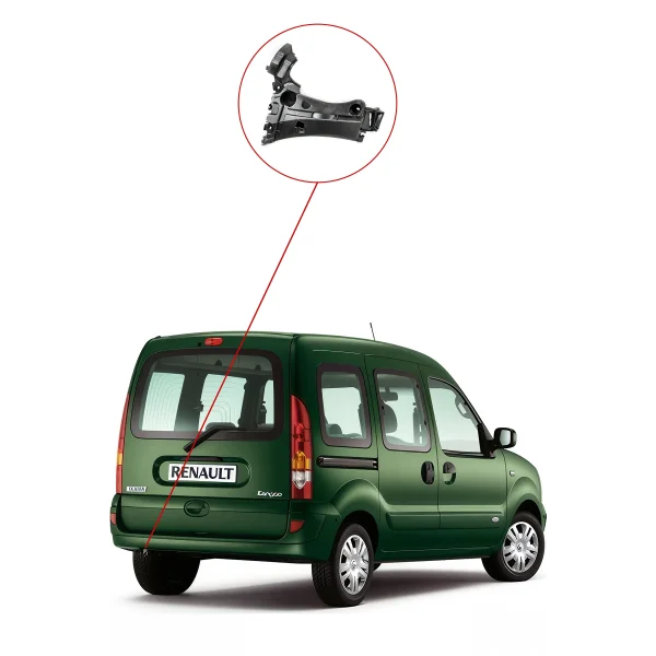 Renault Kangoo Arka Tampon Bağlantı Braketi - SOL - 7701478200
