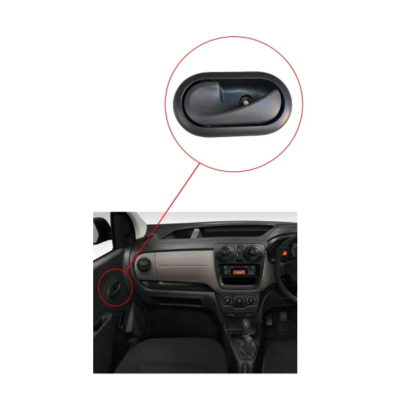 Dacia Lodgy, Dokker Kapı İçten Açma Kolu Krom - SOL - 8200733848