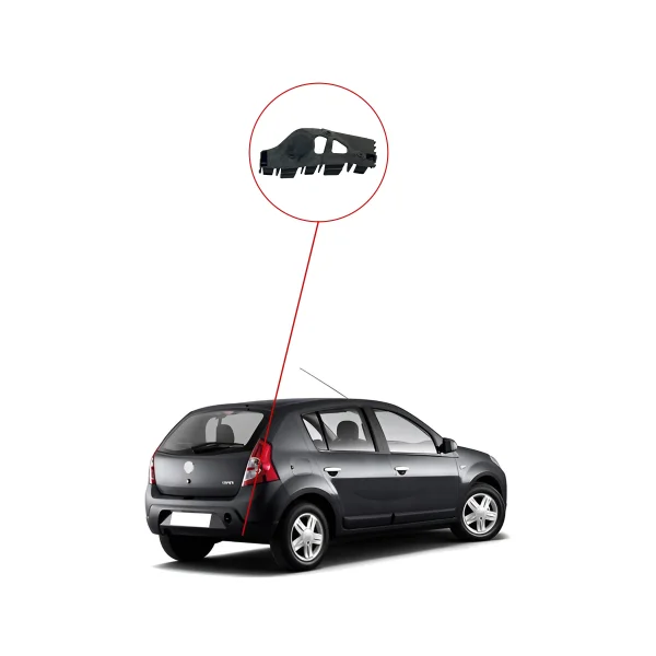 Dacia Sandero 1 Arka Tampon Ayağı Braketi - SOL - 8200735448