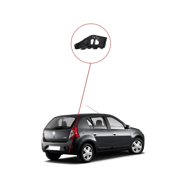 Dacia Sandero 1 Arka Tampon Ayağı Braketi - SAĞ - 8200735450