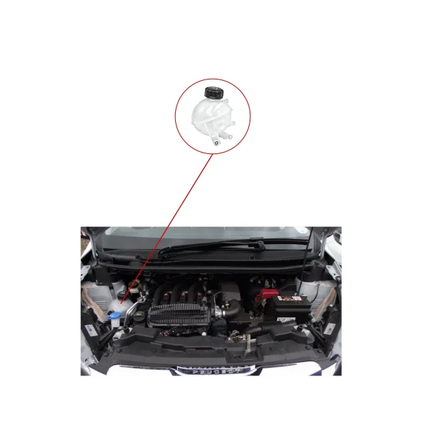 Peugeot-Partner -Tepee / Citroen Berlingo Radyatör Ek Deposu (Kapakli) - 1323.X6 - 1306.J5