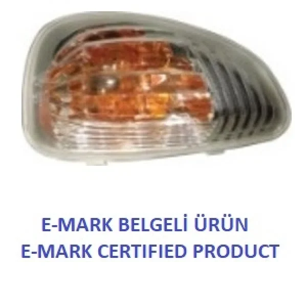 Renault Master 3 Ayna Sinyali - SOL Orijinal Eşdeğer - E-Mark sertifikalı - 261652475R