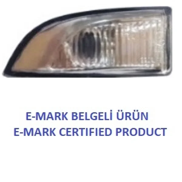Renault Megane 3, Fluence Ayna Sinyali - SOL Orijinal Eşdeğer - E-Mark sertifikalı - 261656470R