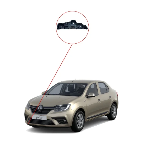 Renault Clio 2, Symbol Joy, Logan 2, Sandero 2 Ön Tampon Braketi Ayağı - SAĞ - 631427092R