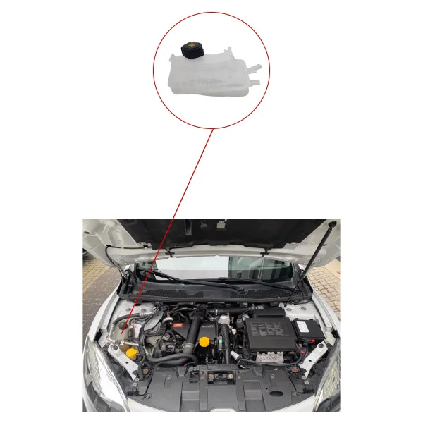 Renault Megane, Fluence Radyatör Ek Deposu Kapaklı - 217100005R