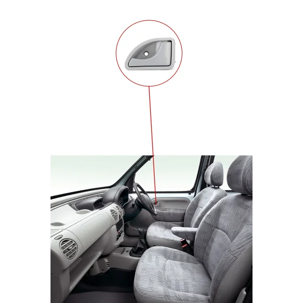 KAPI İÇ AÇMA KOLU GRİ ÖN SOL KANGOO - 8200247803