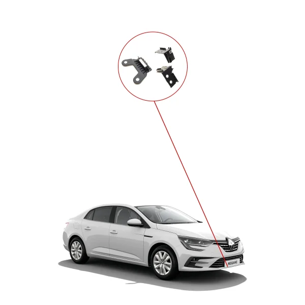 Renault Megane 4 Ön Tampon Braket Bağlantı Ayağı Takımı - 625262537R