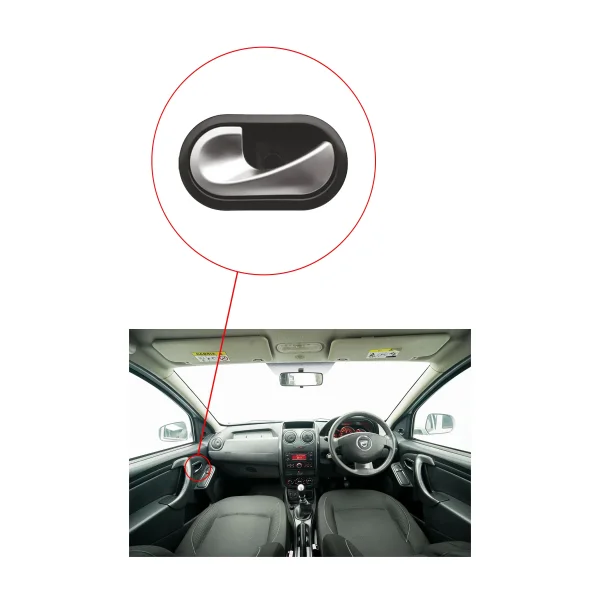 Dacia Dokker, Duster, Sandero, Logan İç Kapı Açma Kolu Mat Krom - SOL - 8200735219