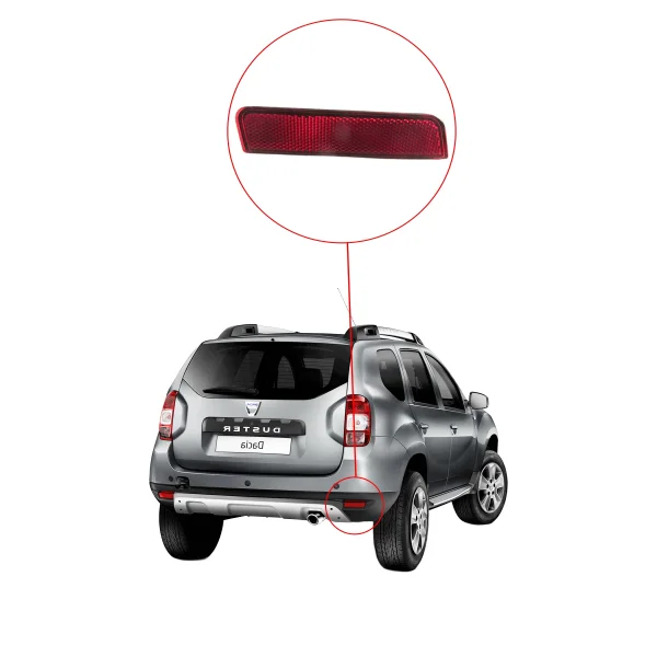 Dacia Duster Arka Tampon Reflektörü - SAĞ - 265604000R