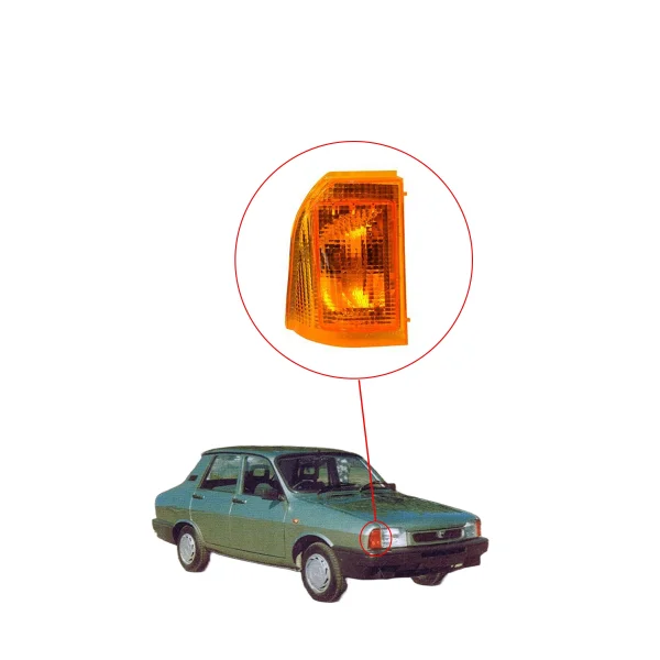 Dacia Ön Sinyal Lambası Duylu Sarı Eski Model - SAĞ - 6001540123