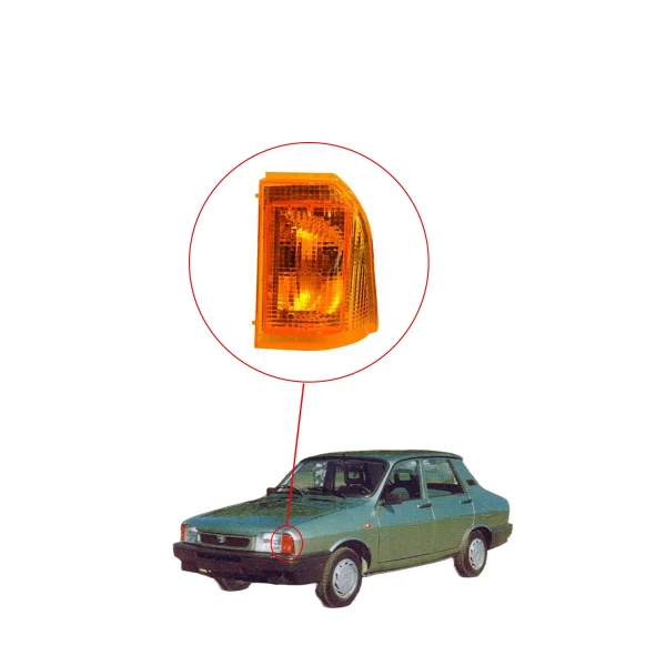 Dacia Ön Sinyal Lambası Duylu Sarı Eski Model - SOL - 6001540124