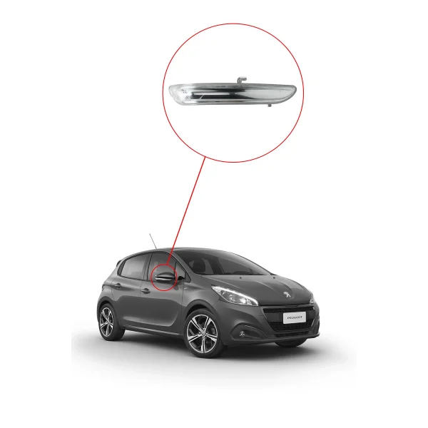 Peugeot 208 - Opel Corsa F Ayna Sinyali - SAĞ- 1607512680