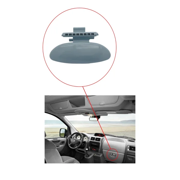 Peugeot Expert, Citroen C4 Picasso, Berlingo, Jumpy, Torpido Kapağı Açma Kolu Gri - 8218,A3