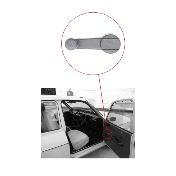 Renault 9, 12 Toros Cam Açma Kolu Gri - 7702252802